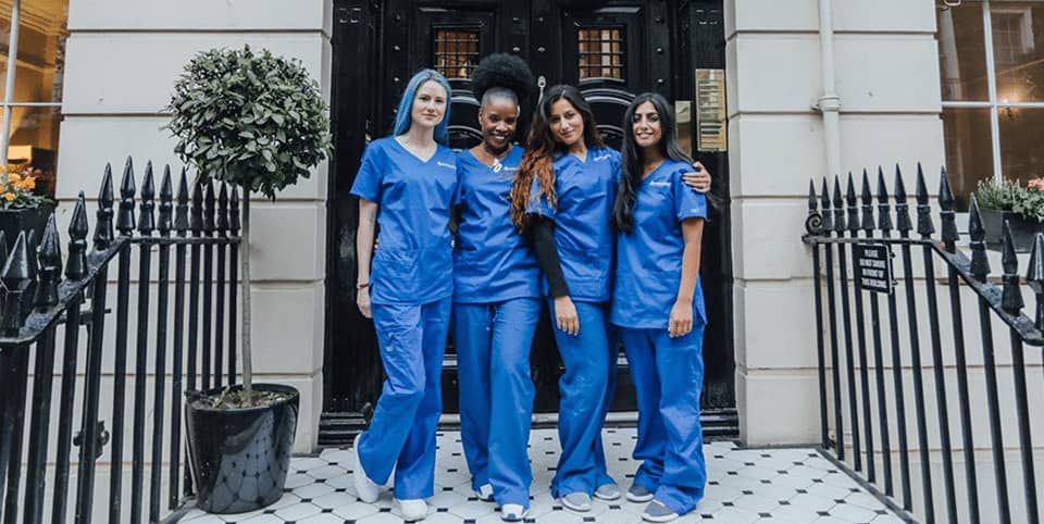 8 Clinic Morpheus8 team on Harley Street